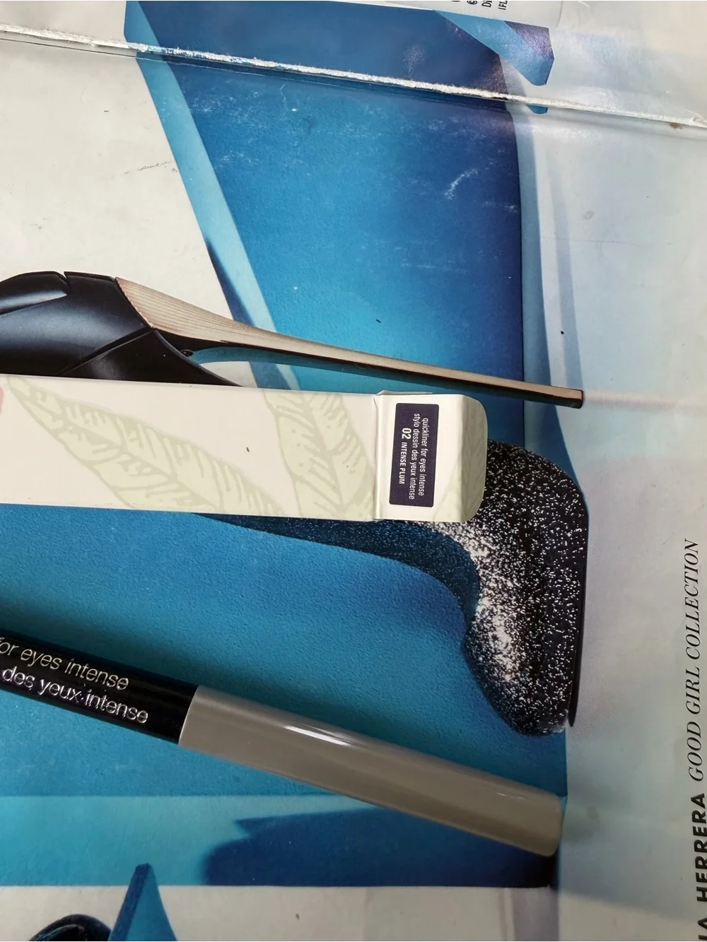 Clinique Quickliner Intense Liner For Eyes #02 INTENSE PLUM W Smudger Eyeliner